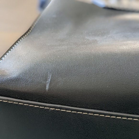 Classic London Fog Black Satchel - Picture 7 of 7